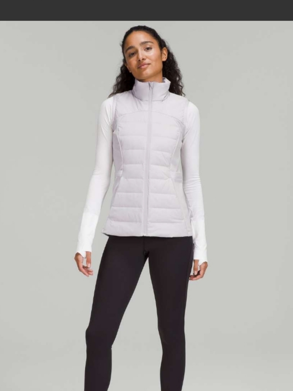Lululemon Down For It All Vest - Chrome Size 10 - Picture 2 of 11